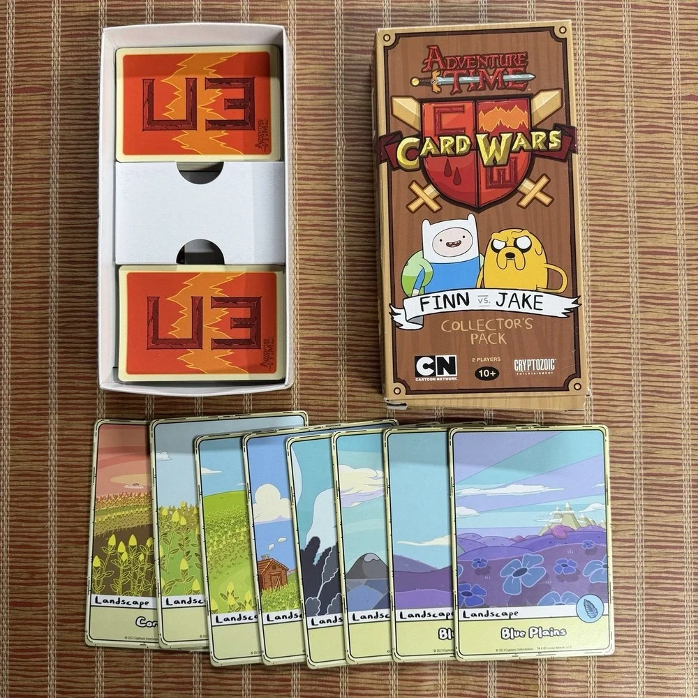Adventure Time - Card Wars - 3 Deck Lot Finn Vs Jake, BMO, Princesses